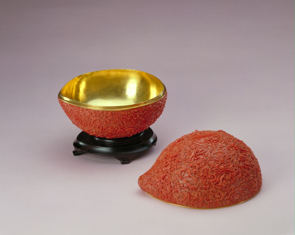 图片[2]-Golden body coral peach box-China Archive